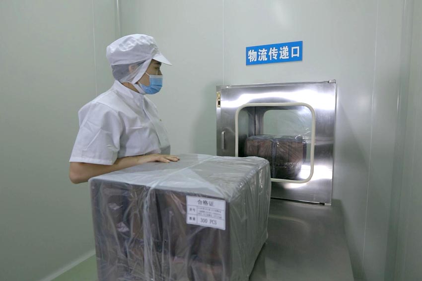 成品放進消毒間